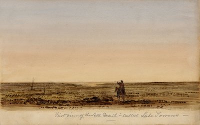 First View of the Salt Desert by E. C. Frome